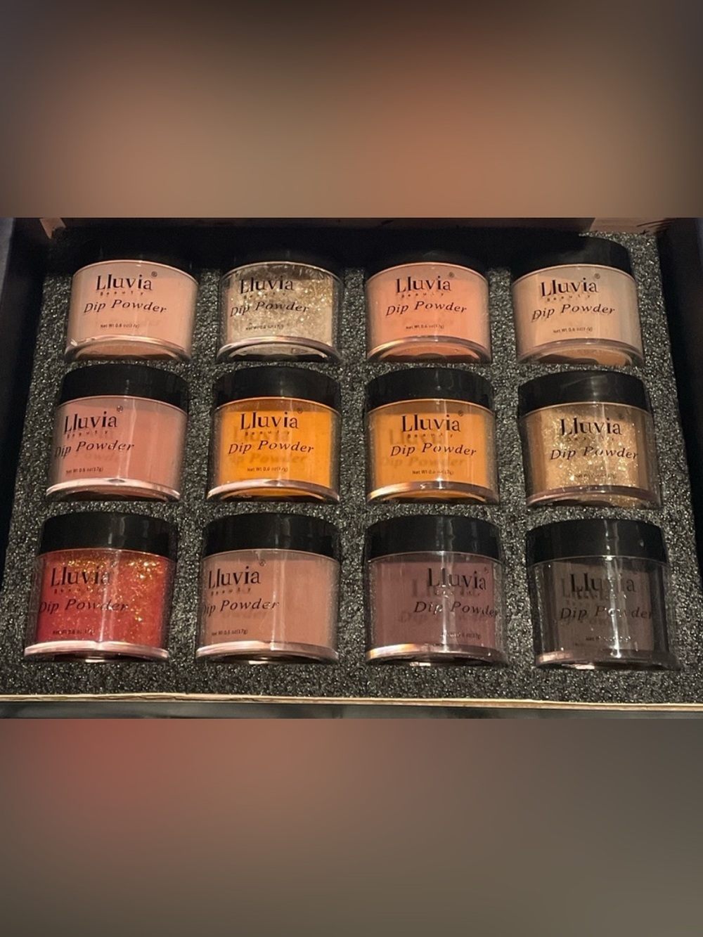 Lluvia Beauty Dip Powder Nail Kit LB01 new sealed Fall Edition